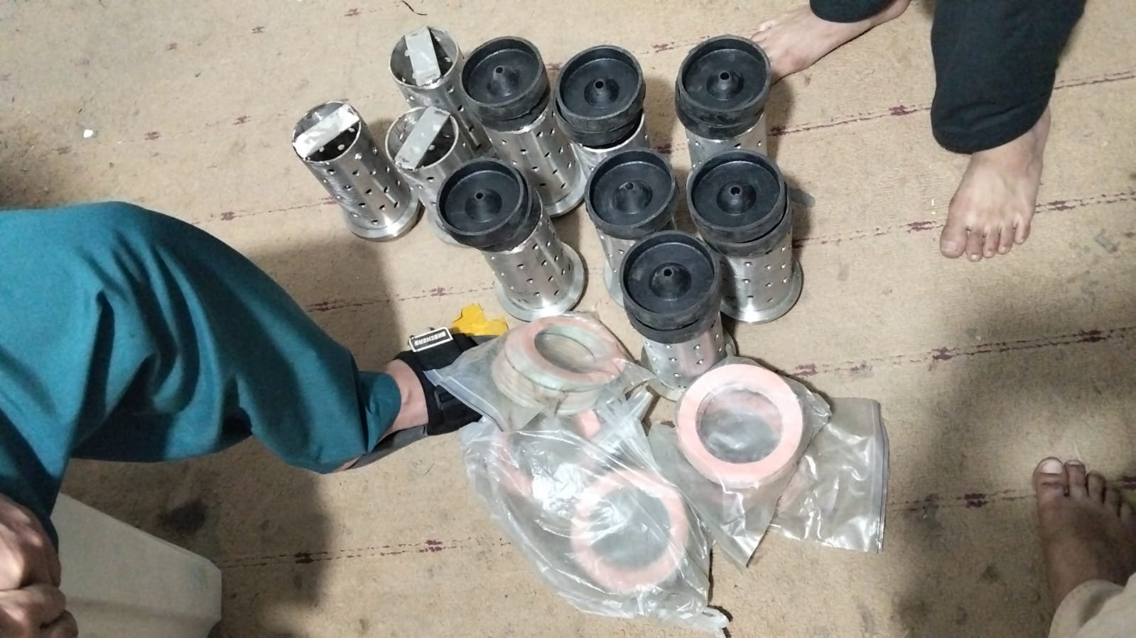 Rubber Bases manufactured by AHMAD ENGINEERING WORKS — close-up view